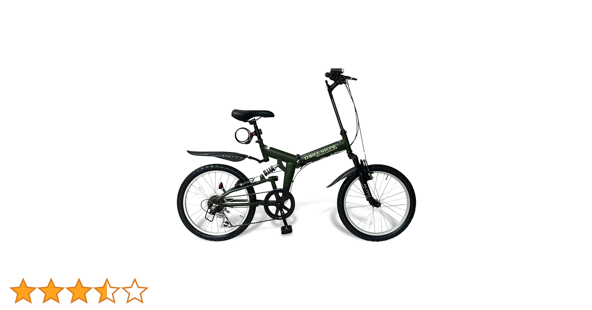 Amazon | THREE STONE 折りたたみ自転車 自転車 20インチ AJ-01 MTB